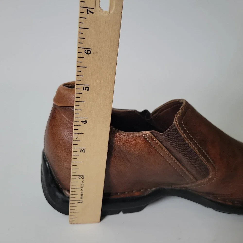 Cole Haan Zeno Slip On Driver Loafers 10M Brown Casual‎ Minimalist Preppy C07486